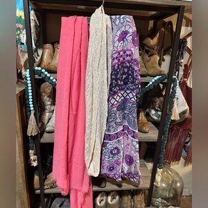 Scarf lot of 3